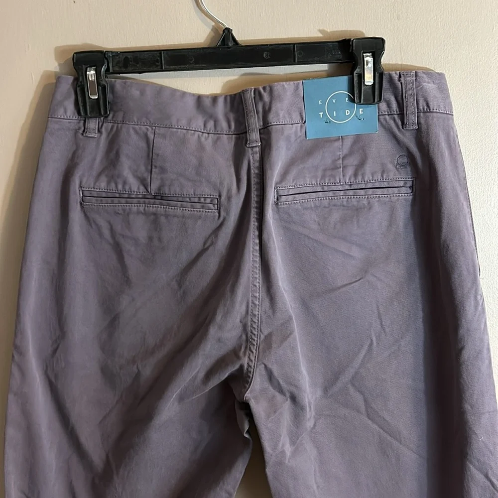 Even Tide Straight‎ Leg Pale Purple Chino Pants